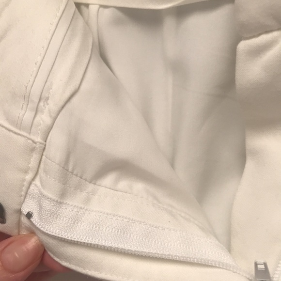 White Stretch Pants - Picture 5 of 6